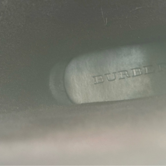 Authentic Burberry Nova Check Rain Boots Size 6.5 | Classic Plaid | Black Rubber - Picture 7 of 15